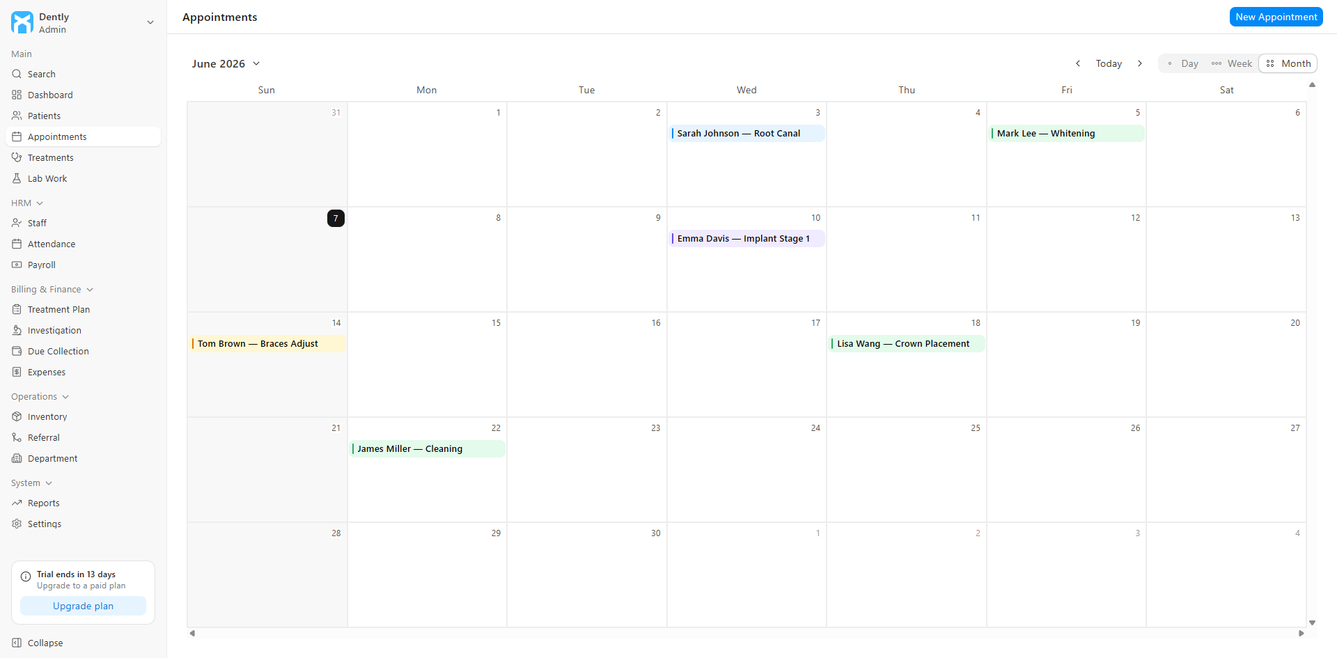 Appointments & Calendar